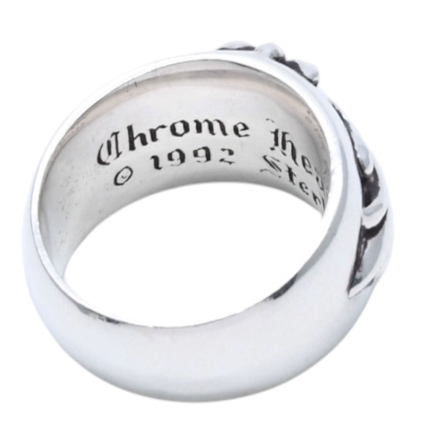 P*m様 クロムハーツ フィッシュボーンリング　10.5号　スターリングシルバー 極美品 CHROME HEARTS クロムハーツ FLORAL CROSS フローラルクロス