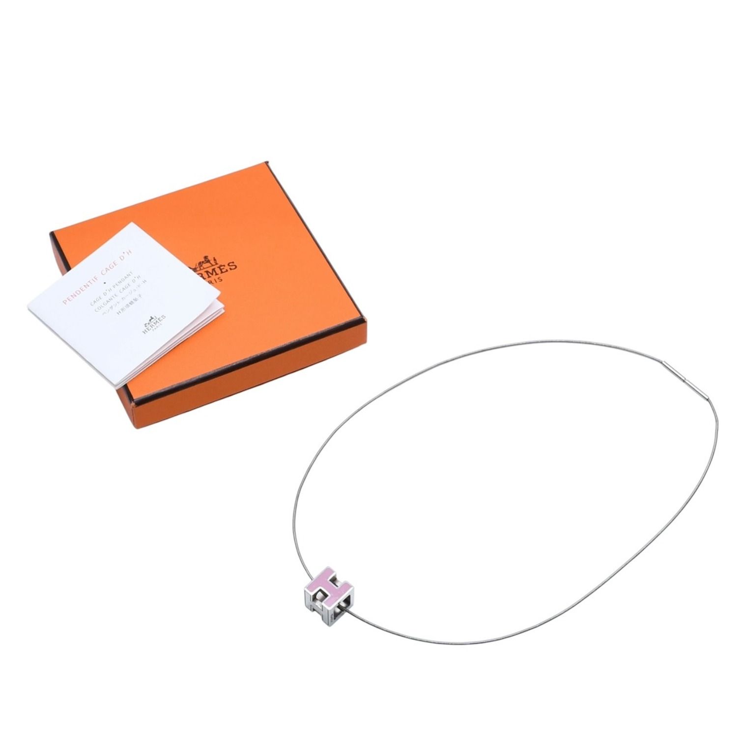 HERMES エルメス Cage d'H カージュ ド アッシュ Hキューブ ワイヤー
