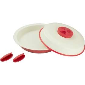 電子レンジ専用調理器　デリパン DELIPAN　レッド　ケデップ