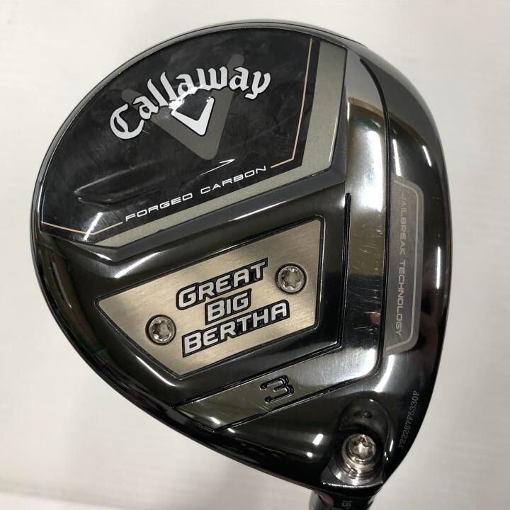 キャロウェイ　GREAT BIG BERTHA 2023　15度　SPEEDER NX for Callaway　Rフレックス　フェアウェイウッド　中古【最短即日発送】