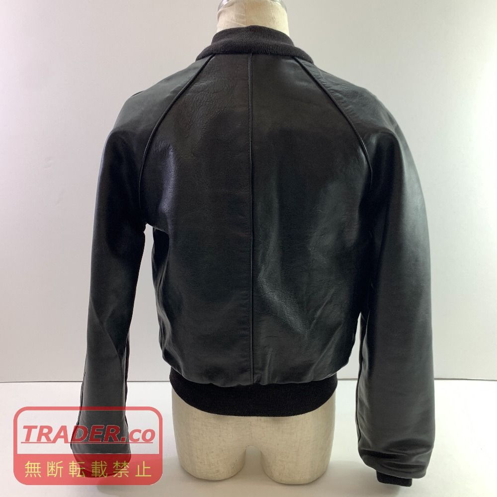 04w7100▽※【中古】バンソン VANSON レザージャケット スタジャン 革 