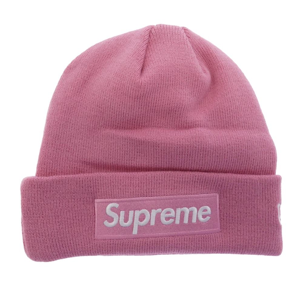 Supreme シュプリーム 24AW × New Era Box Logo Beanie Dusty Pink