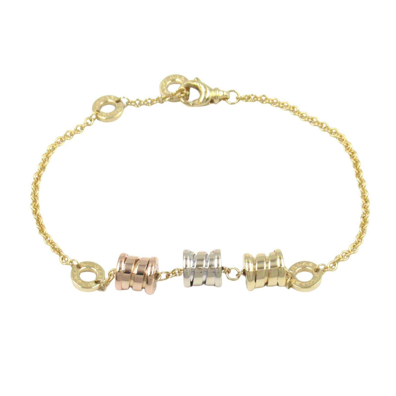 ブルガリ BVLGARI ブレスレット B-zero1 ビーゼロワン ブレスレット エレメント 腕回り15.5/18㎝ K18（イエローゴールド） K18WG（ホワイトゴールド） B-zero1 ブレスレット エレメント