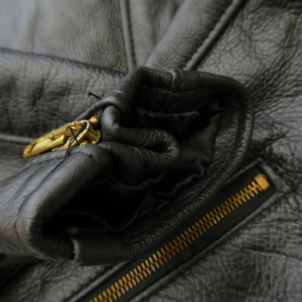 schott ショット 680 着脱式ボアライナー シングルライダース レザー