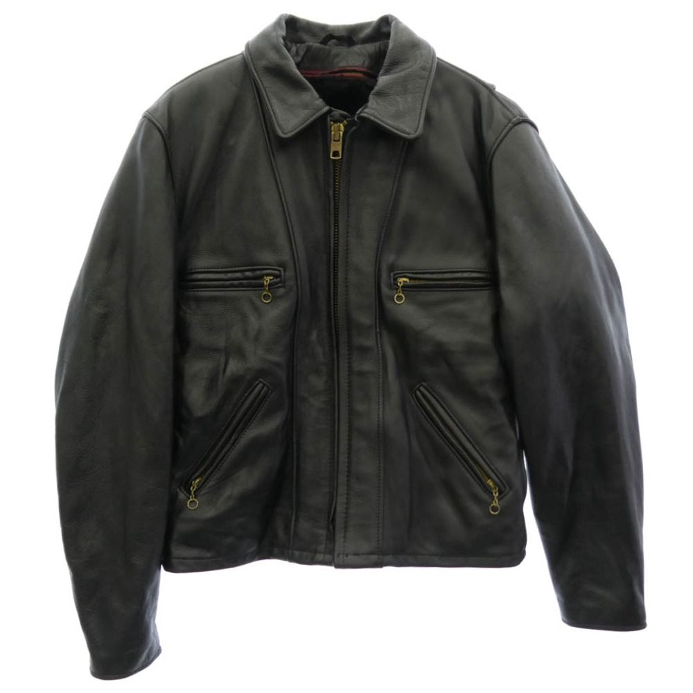 schott ショット 680 着脱式ボアライナー シングルライダース レザー