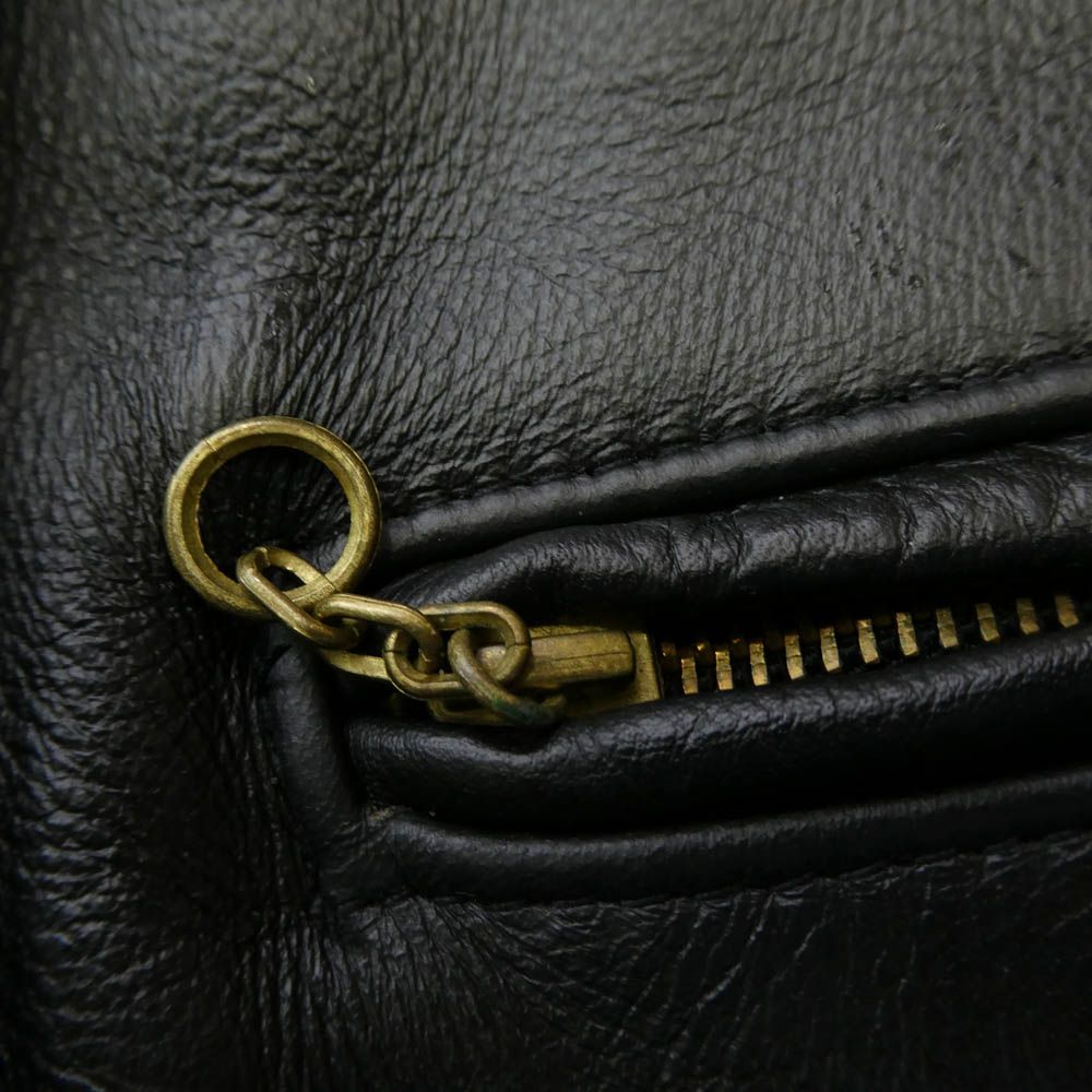 schott ショット 680 着脱式ボアライナー シングルライダース レザー
