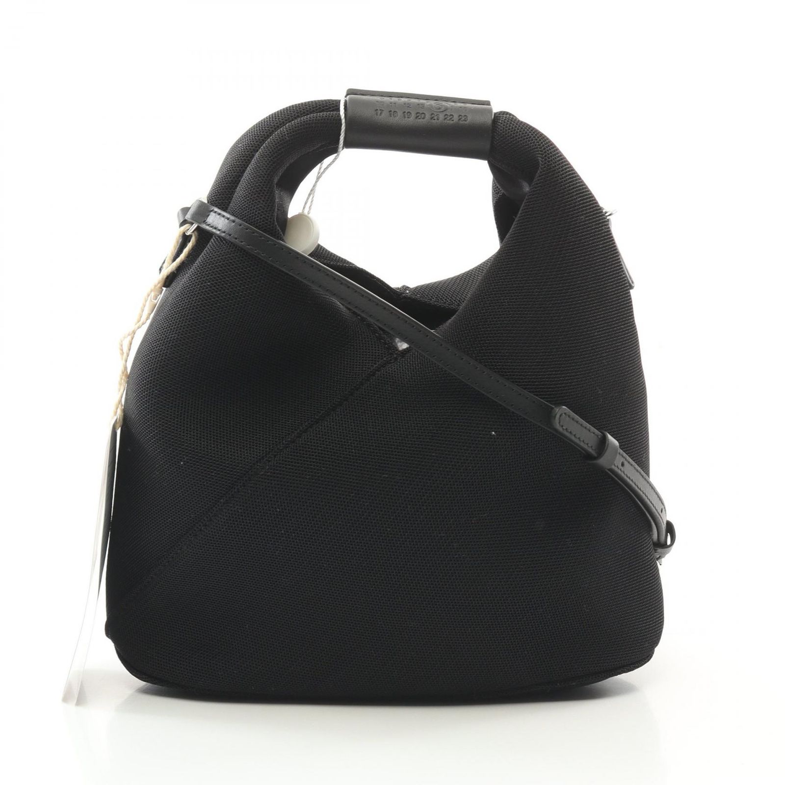 エムエムシックス MM6 ショルダーバッグ JAPANESE ジャパニーズ 2WAY SB6WD0026P6414T8013 ブラック レザー ハンドバッグ レディース 新品