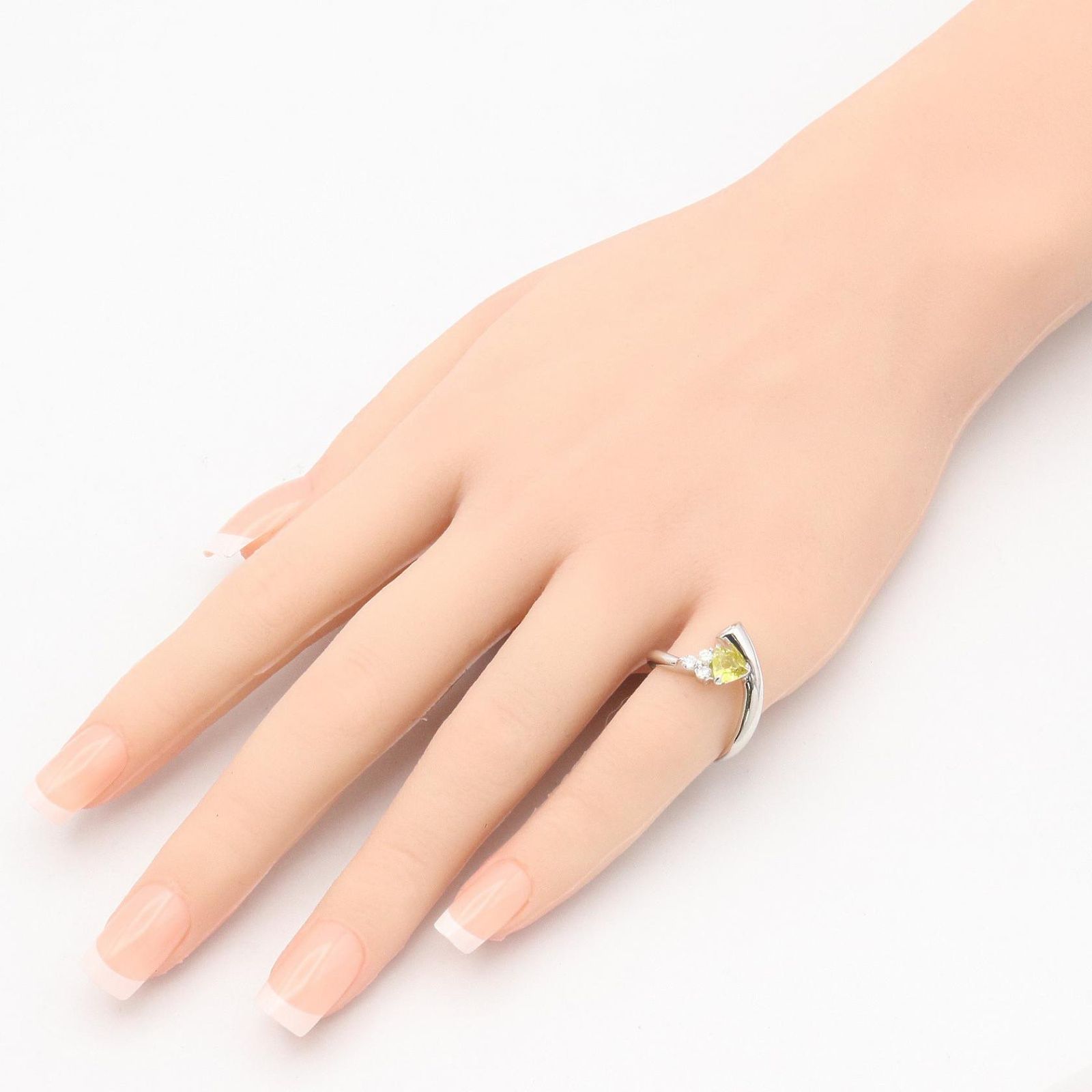 ジュエリー JEWELRY リング・指輪 カナリートルマリン ダイヤ リング
