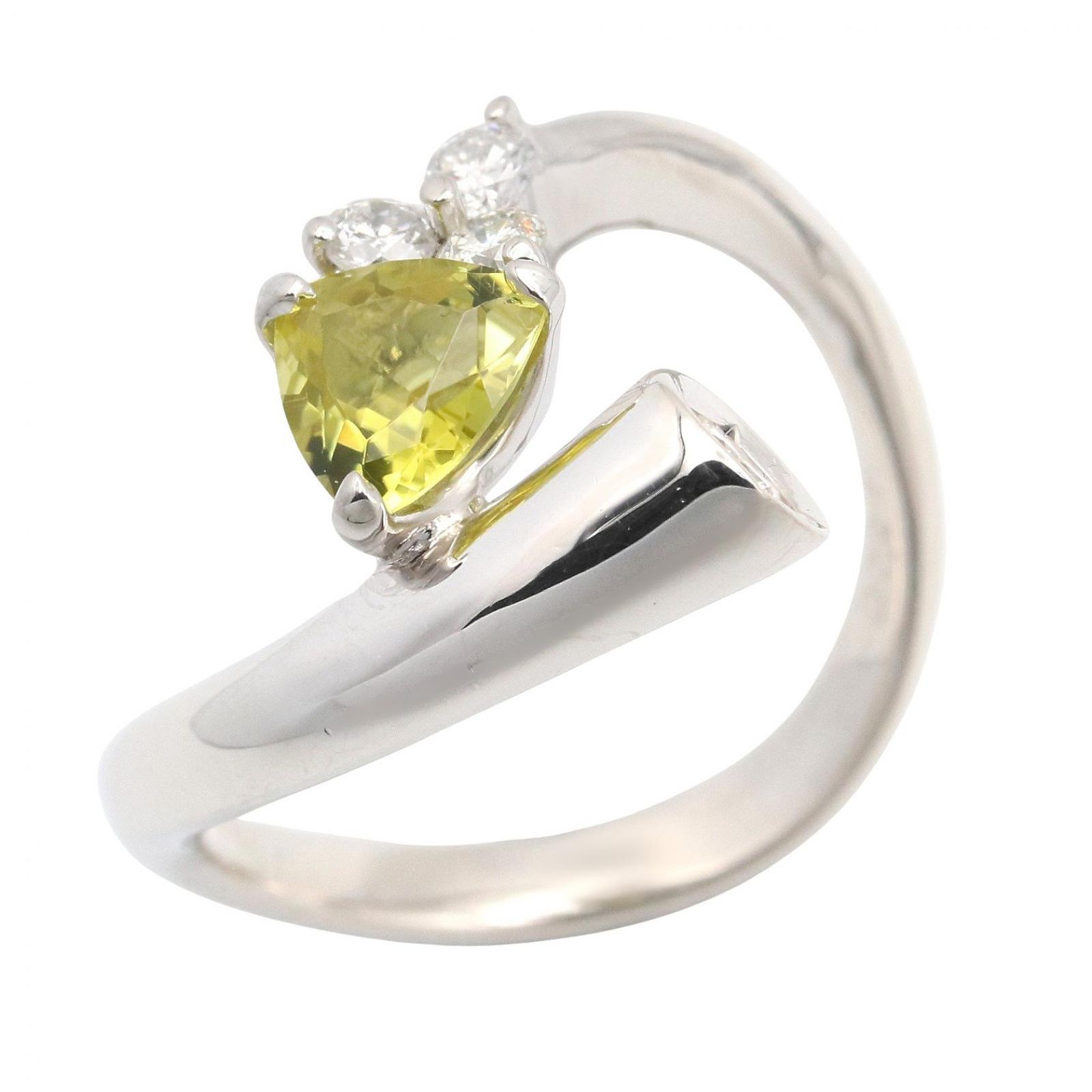 ジュエリー JEWELRY リング・指輪 カナリートルマリン ダイヤ リング