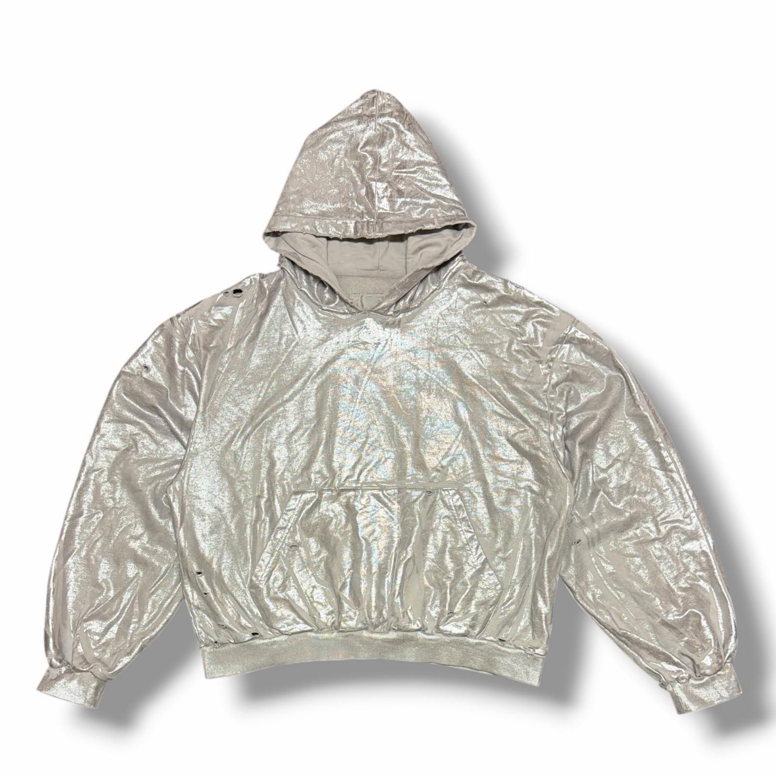 etherealexist パーカー Etherealexist chromery Coated hoodie コーティングフーディー