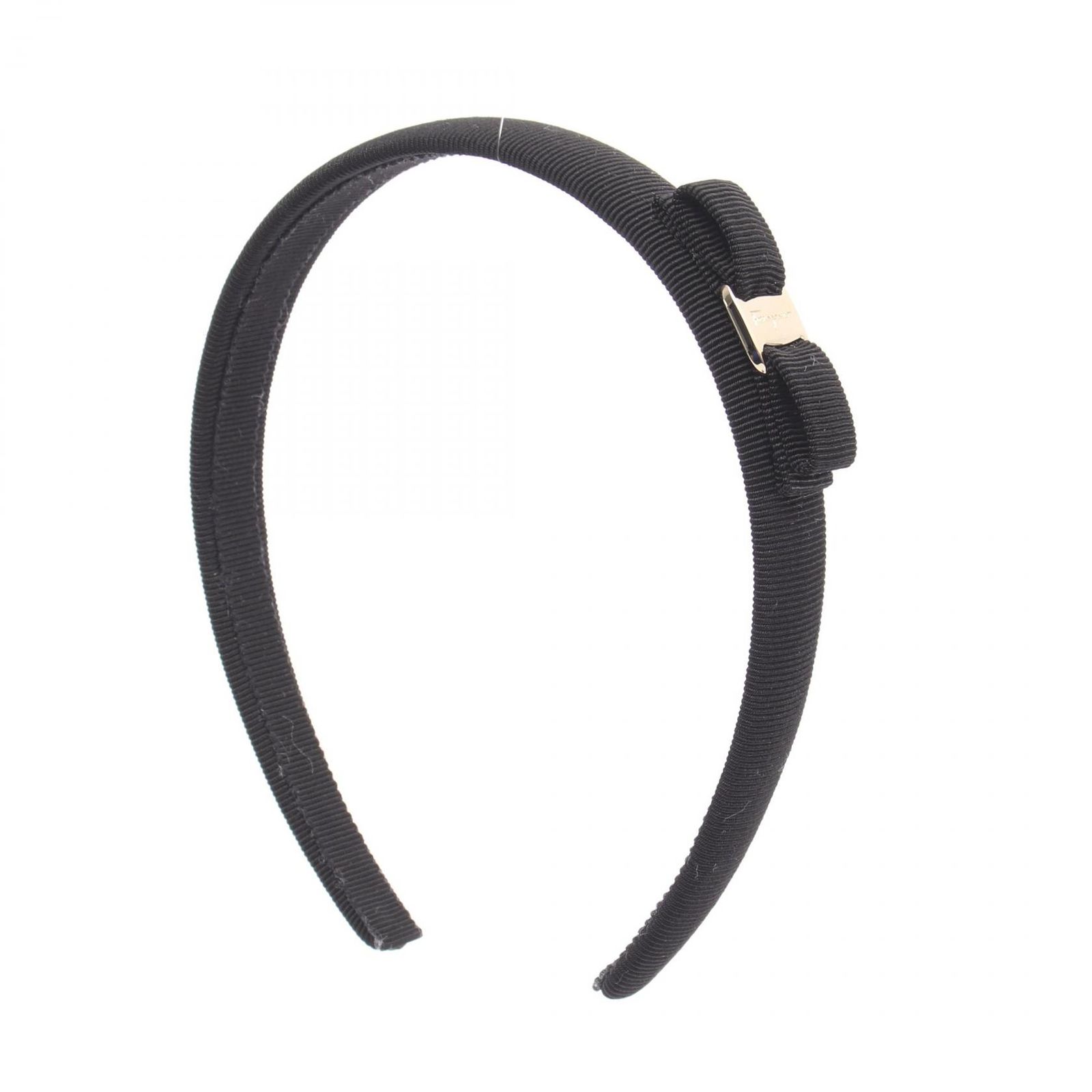 サルヴァトーレフェラガモ Salvatore Ferragamo カチューシャ ヴァラリボン 430314340086 ブラック その他 カチューシャ レディース 新品