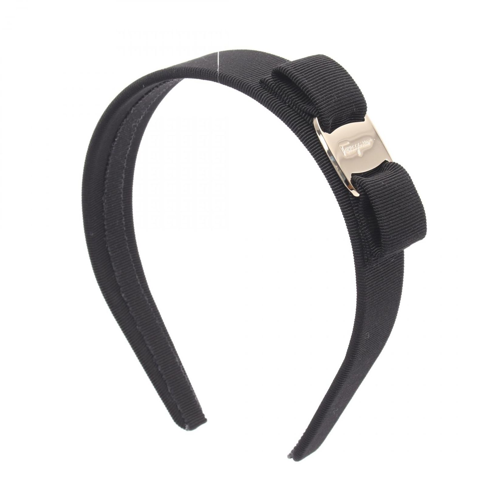 サルヴァトーレフェラガモ Salvatore Ferragamo カチューシャ ヴァラリボン 572738344311 ブラック その他 カチューシャ レディース 新品