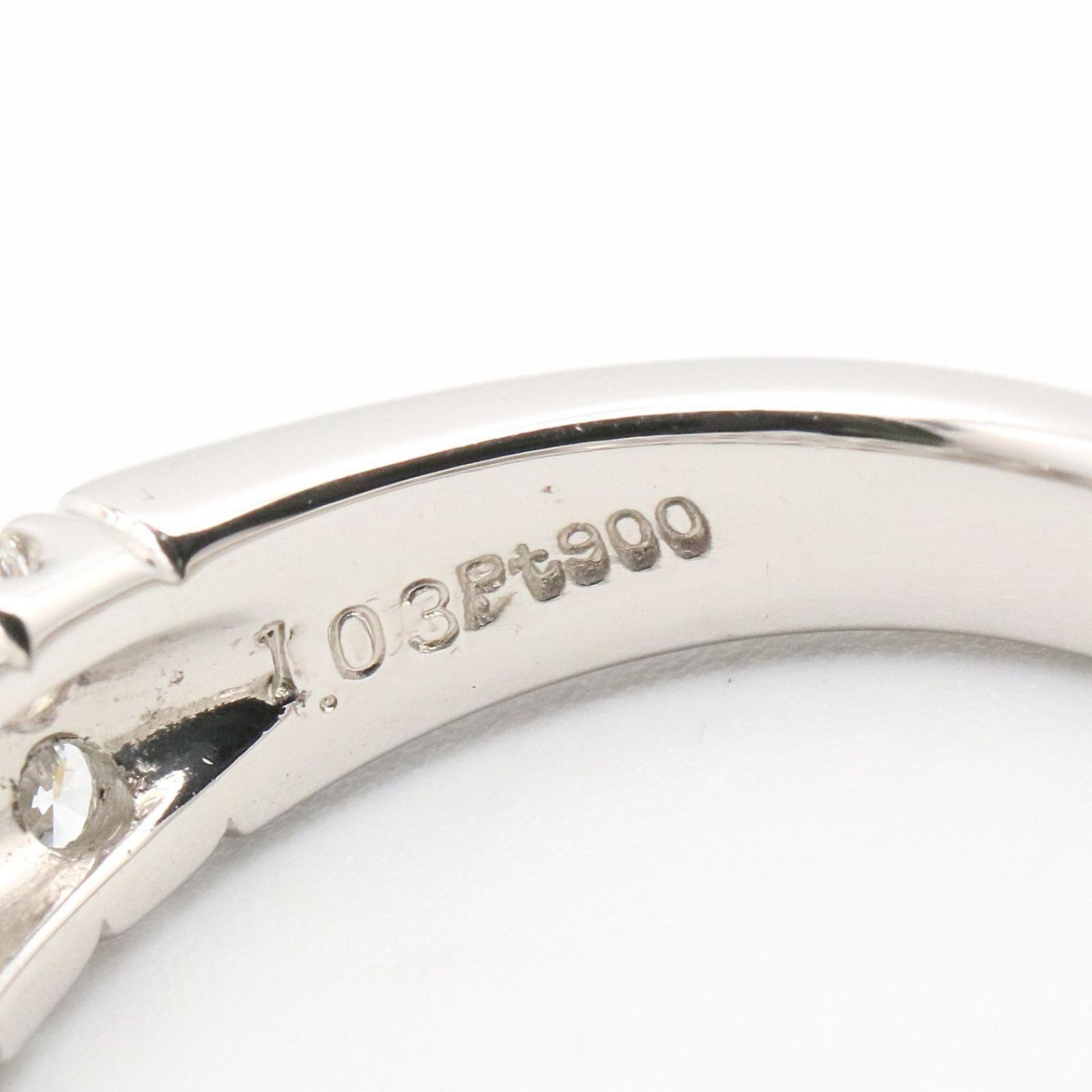 ジュエリー JEWELRY リング・指輪 ダイヤリング ﾀﾞｲﾔ 6.8g #10.5 Pt900 