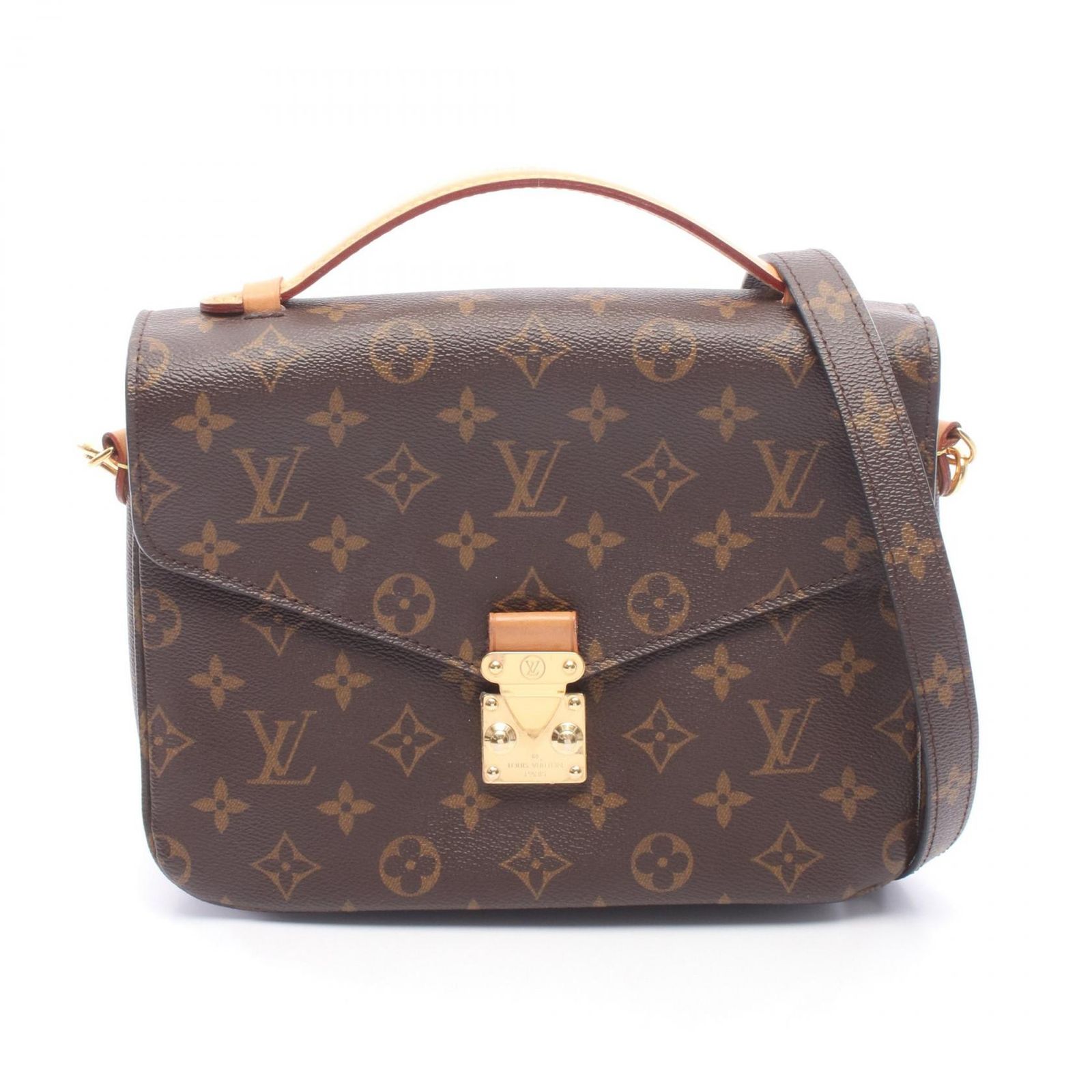 ルイ・ヴィトン LOUIS VUITTON ハンドバッグ ポシェット メティス MM 2WAY M44875 PVCコーティングキャンバス レザー ポシェット・メティスMM レディース Used B