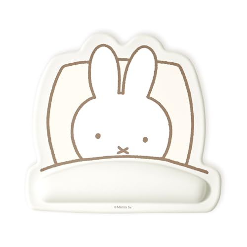 Kuitmor マウスパッド リストレスト付き ゴム製 人間工学 滑り止め ラバー底 ゲーミング&オフィス対応 誕生日 進学 新年 クリスマス プレゼント ギフト おやすみバニー (ベージュ)koe f6e6a70a