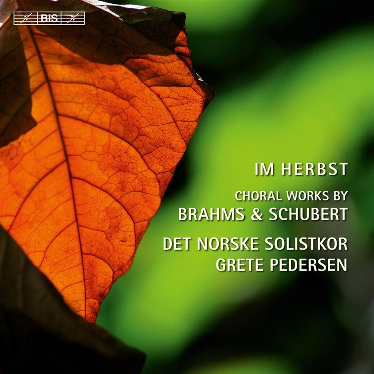【CD】秋に - ブラームス、シューベルト合唱曲集 (Im Herbst / Choral Works by Brahms & Schubert / Det Norske Solistkor Grete Pedersen) [SACD Hybrid