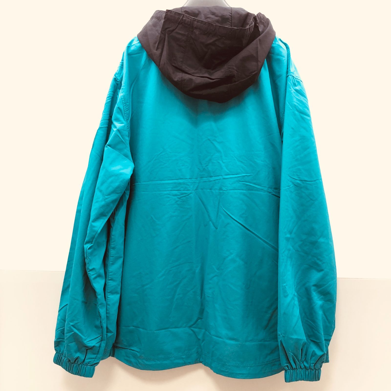 【champion】お値下げしました^_^未使用ジャンパー タグ付き/未使用】Champion メンズ アノラックジャケット ハーフジップ