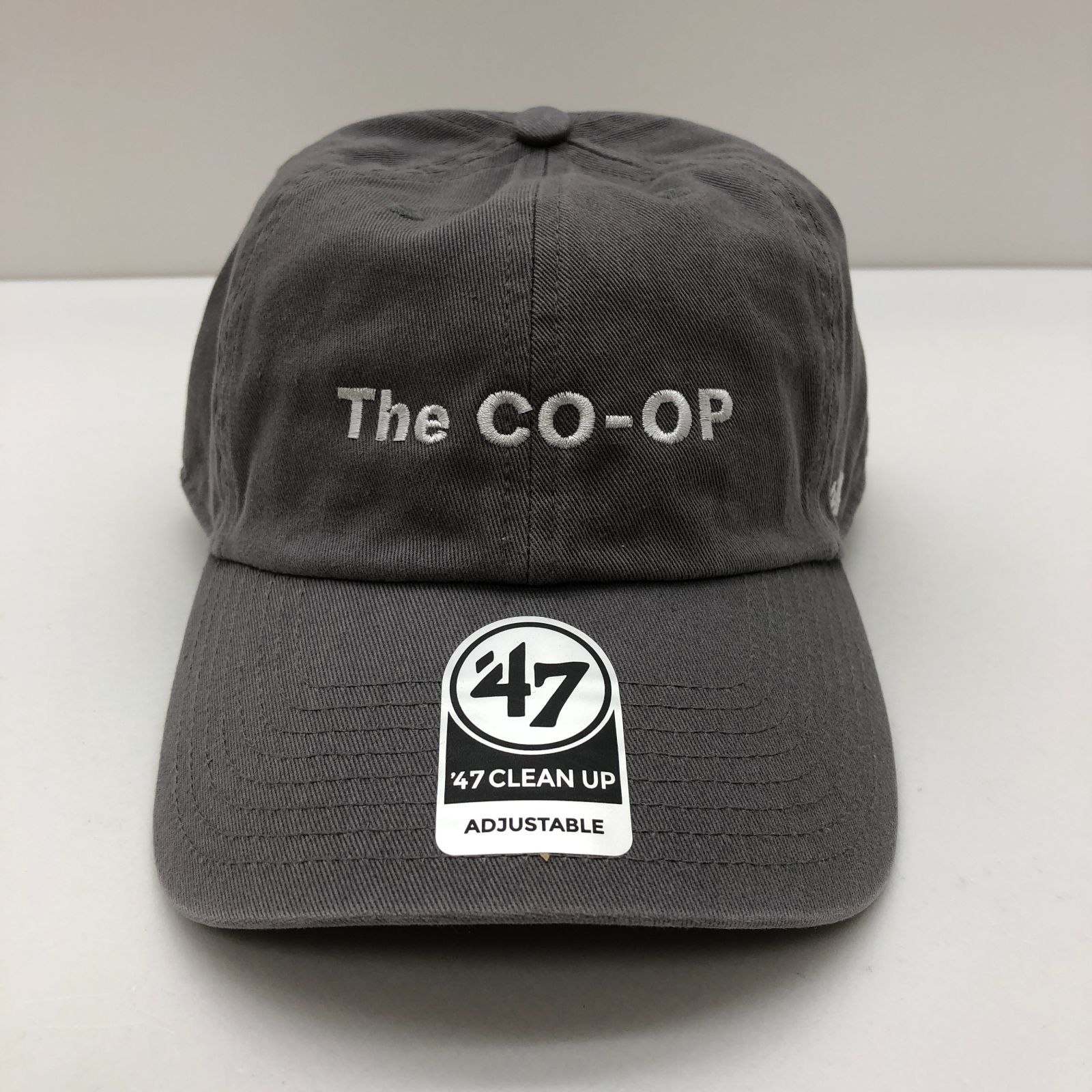 ハサミ双六 新品未使用 GDC ベースボールキャップ グレー 未使用品】'47 ベースボールキャップ 帽子 The CO-OP ロゴ刺繍 グレー
