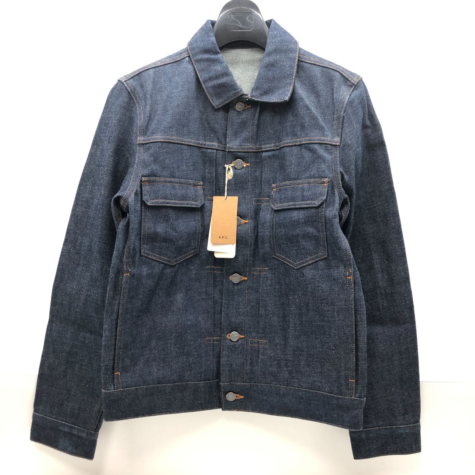【タグ付き/美品】A.P.C アーペーセー デニムジャケット インディゴ S 綿 SGSF26-1947