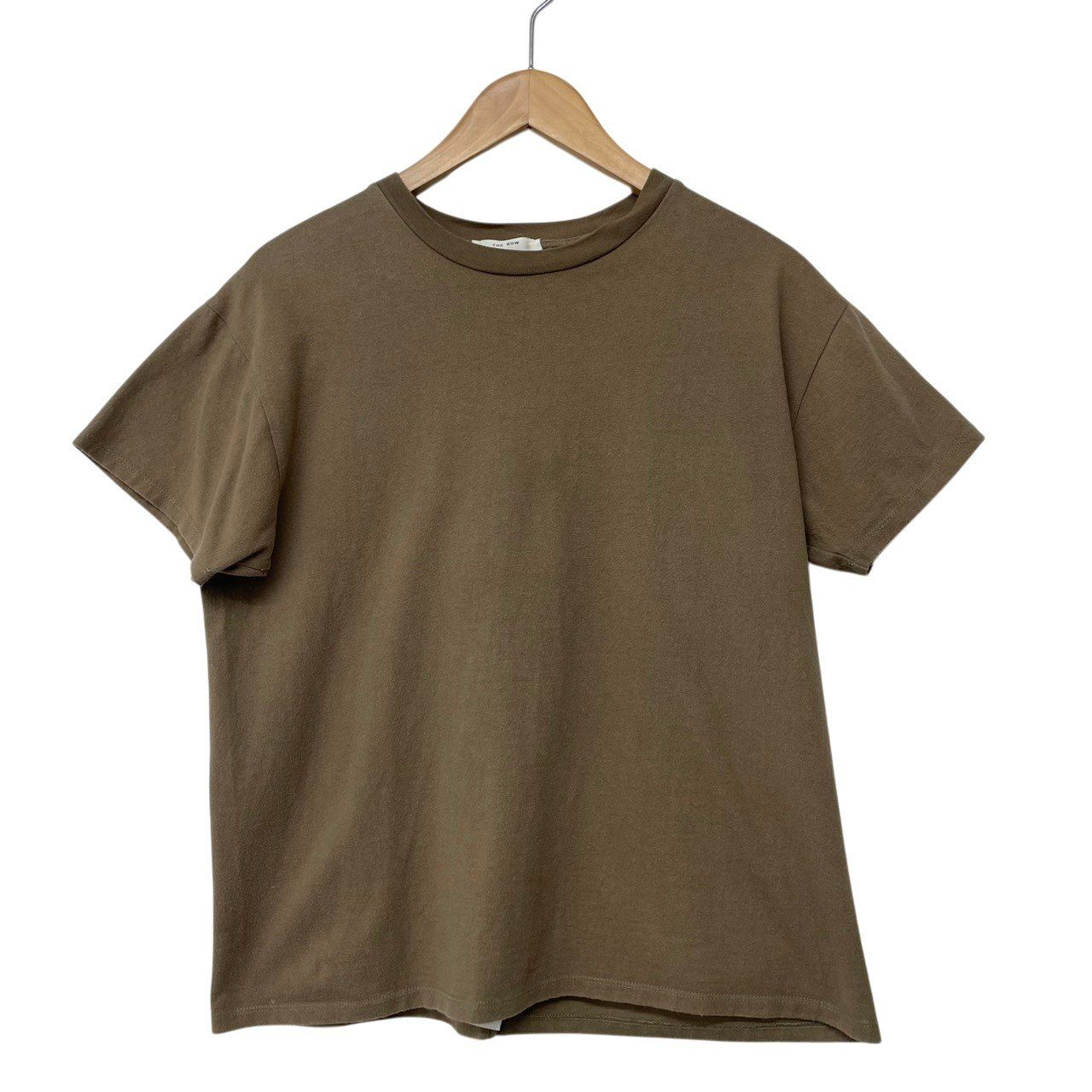 THE ROW/ザロウ/半袖/Tシャツ/サイズS/コットン100％/ブラウン系 