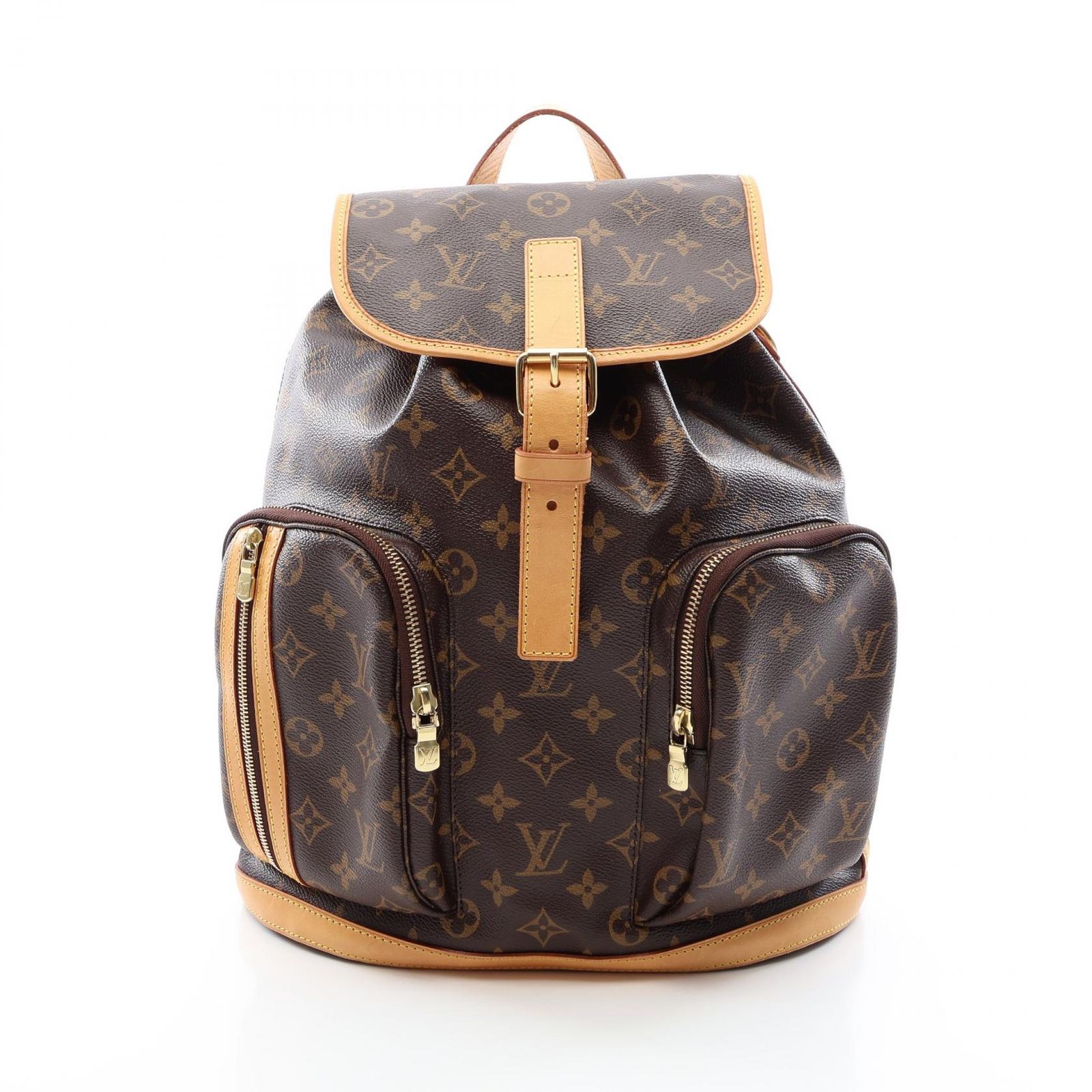 ルイ・ヴィトン LOUIS VUITTON リュックサック バックパック サックアド ボスフォール モノグラム M40107 PVCコーティングキャンバス レザー サック・アド・ボスフォール