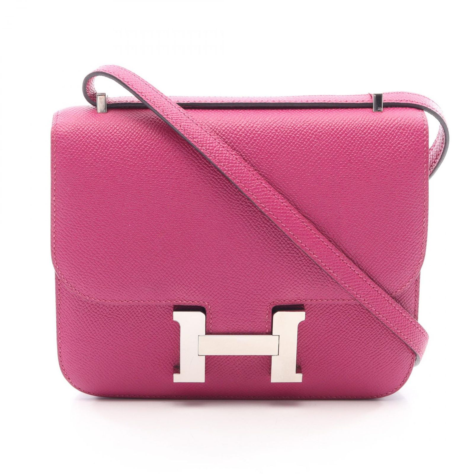 エルメス HERMES ショルダーバッグ コンスタンス3 ミニ ローズパープル ローズパープル その他 コンスタンス3ミニ ローズパープル レディース Used A