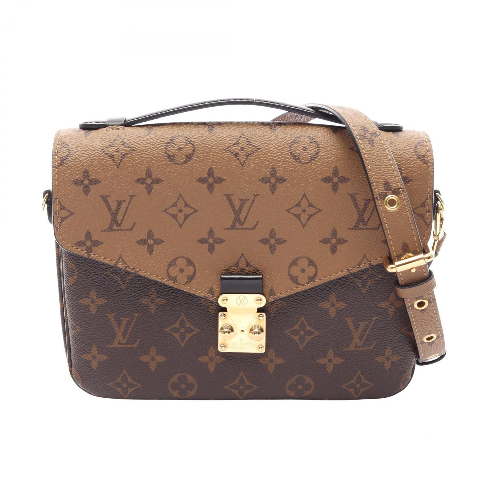 ルイ・ヴィトン LOUIS VUITTON ハンドバッグ ポシェット メティス MM 2WAY M44876 PVCコーティングキャンバス レザー ポシェット・メティス レディース Used A