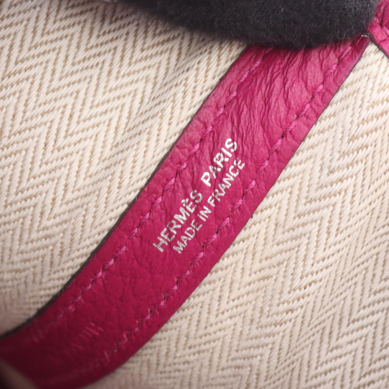 エルメス HERMES トートバッグ ガーデンパーティTPM ローズパープル 
