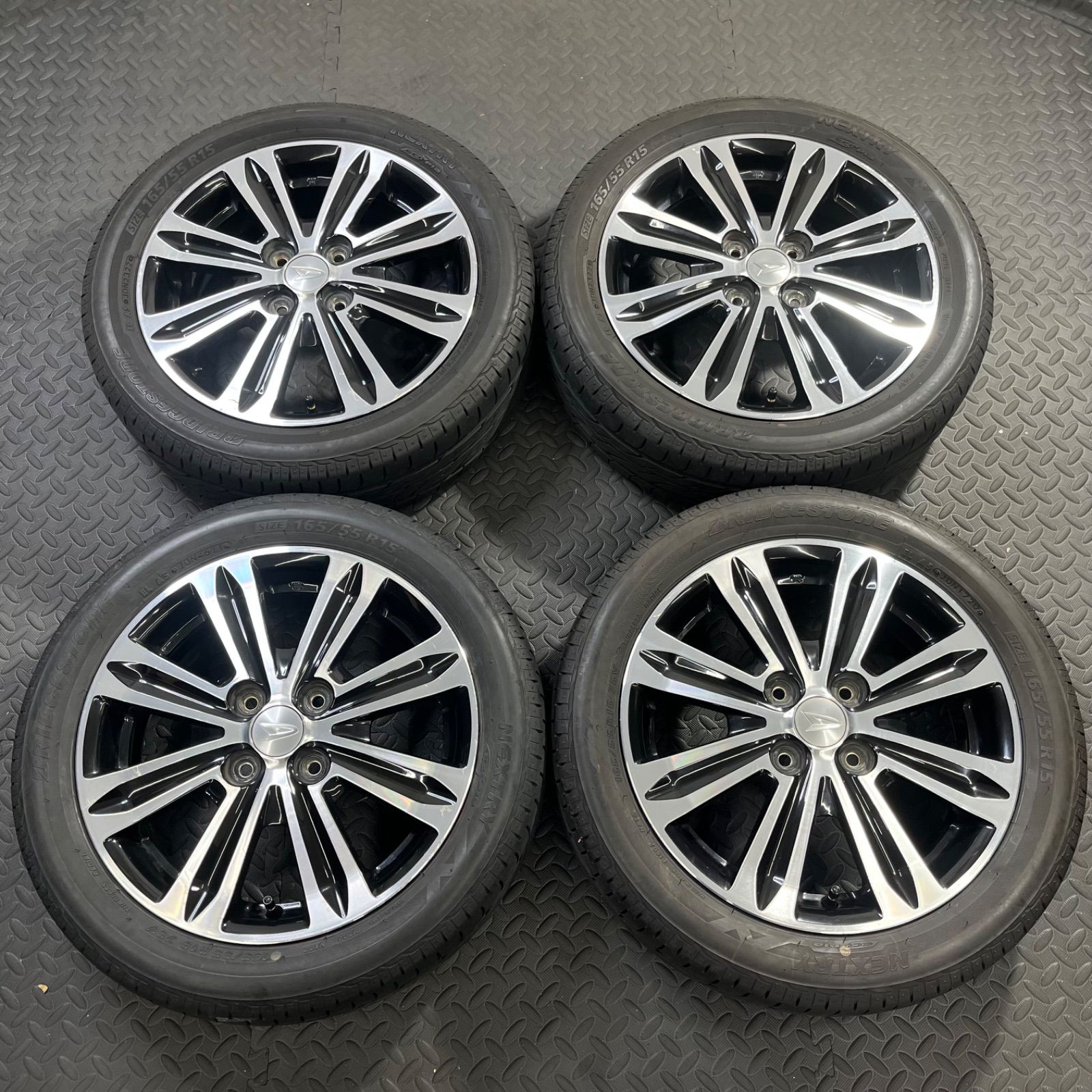 21/22年製 165/55R15 ブリヂストン ネクストリー ダイハツ純正アルミ