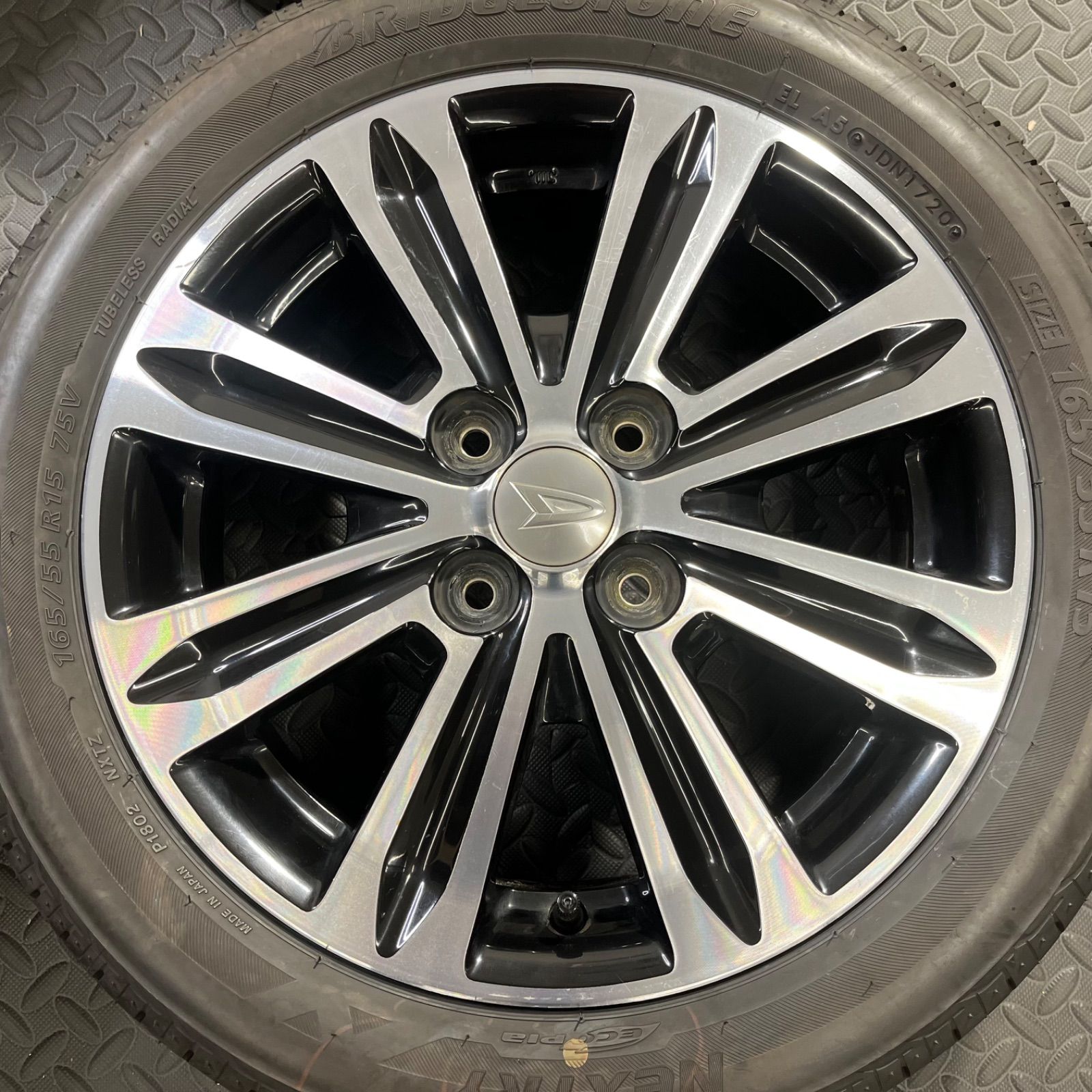 21/22年製 165/55R15 ブリヂストン ネクストリー ダイハツ純正アルミ