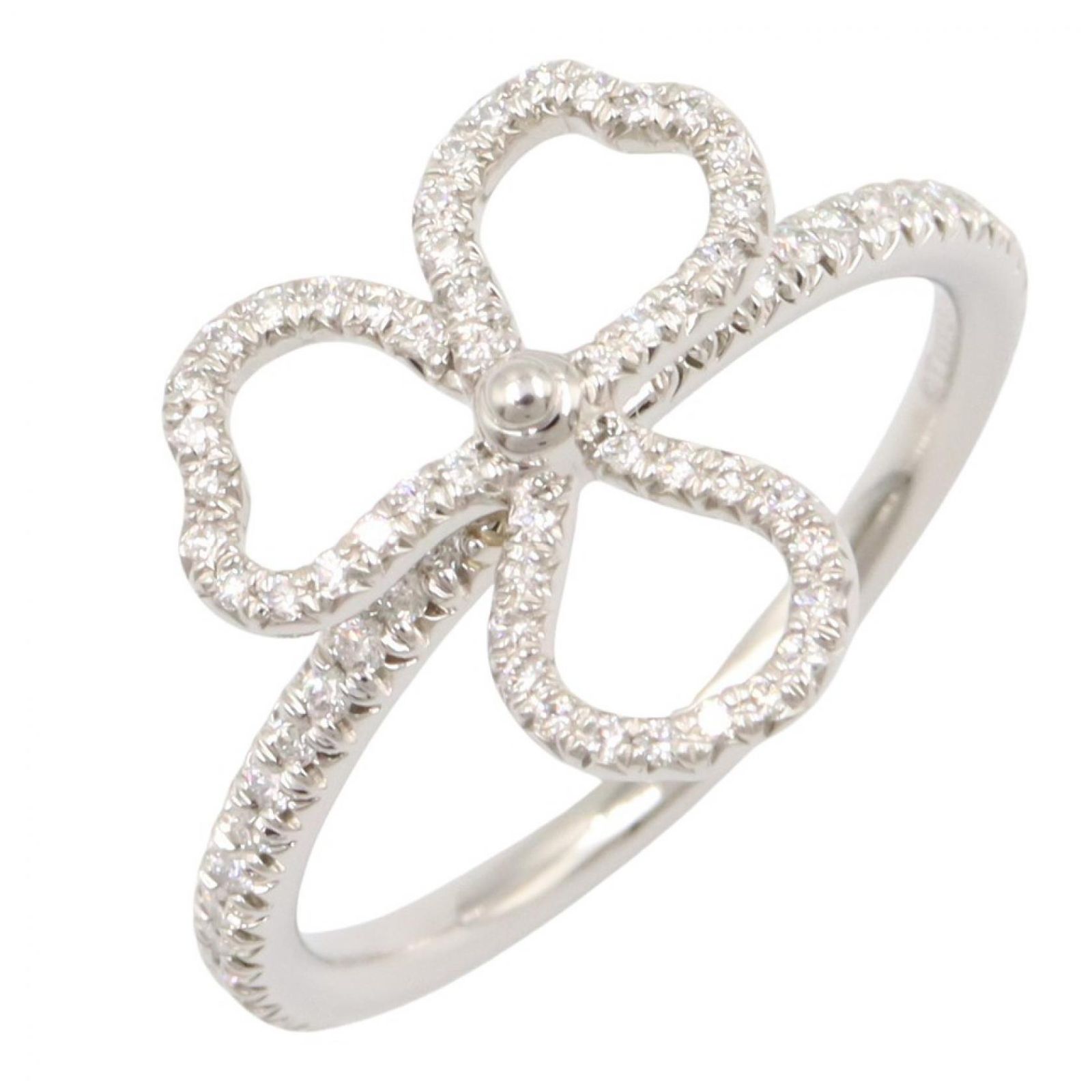 ティファニー TIFFANY＆CO リング・指輪 ペーパーフラワー ダイヤ リング #8.5 Pt950プラチナ ダイヤモンド ペーパーフラワー ダイヤ リング レディース Used A