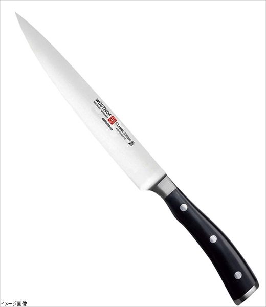 【新品】ヴォストフ クラシックアイコン サンドイッチナイフ(カービングナイフ)(両刃)4506-20cm