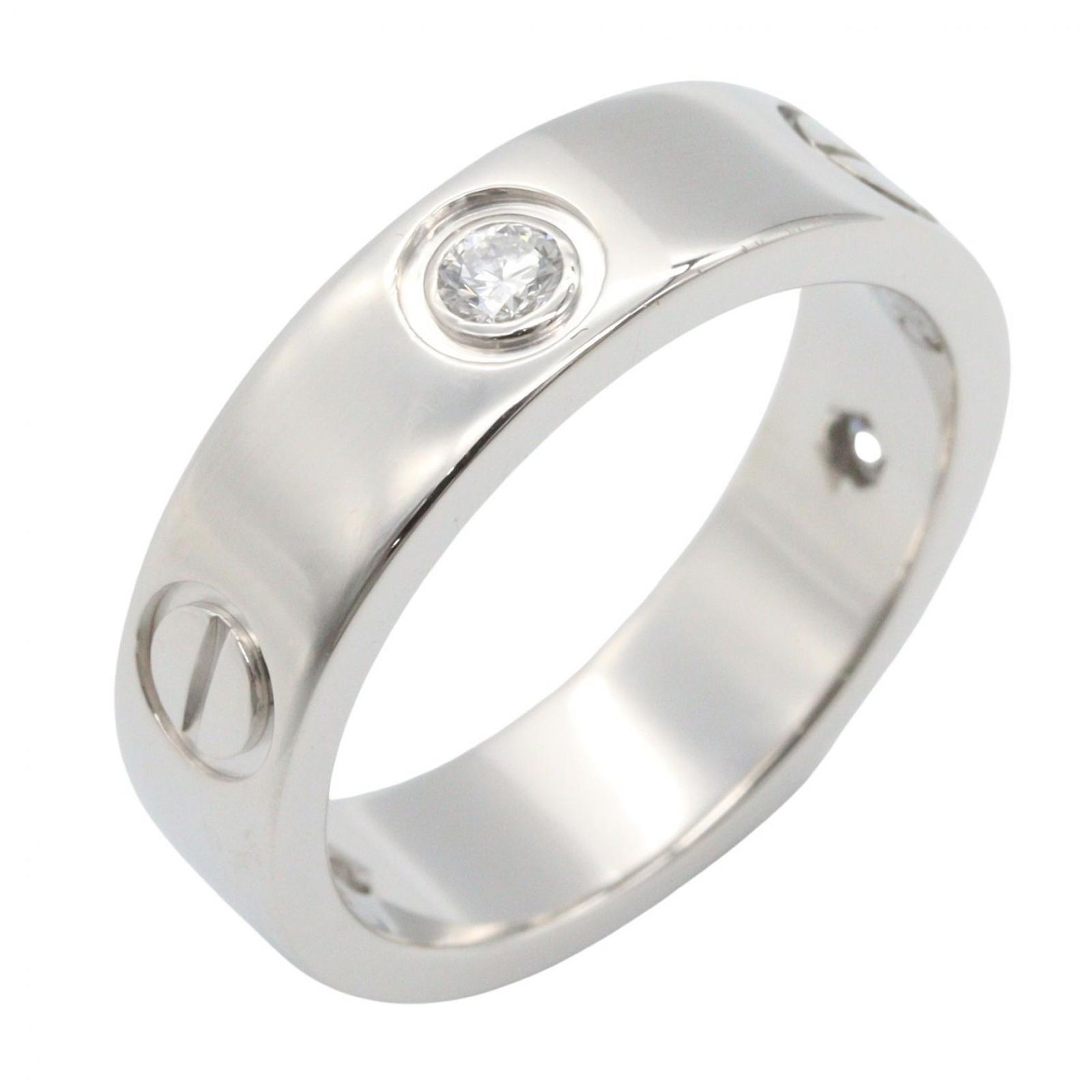 カルティエ CARTIER リング・指輪 ラブリング 3PD K18WG（ホワイトゴールド） ダイヤモンド ラブリング 3PD レディース Used A