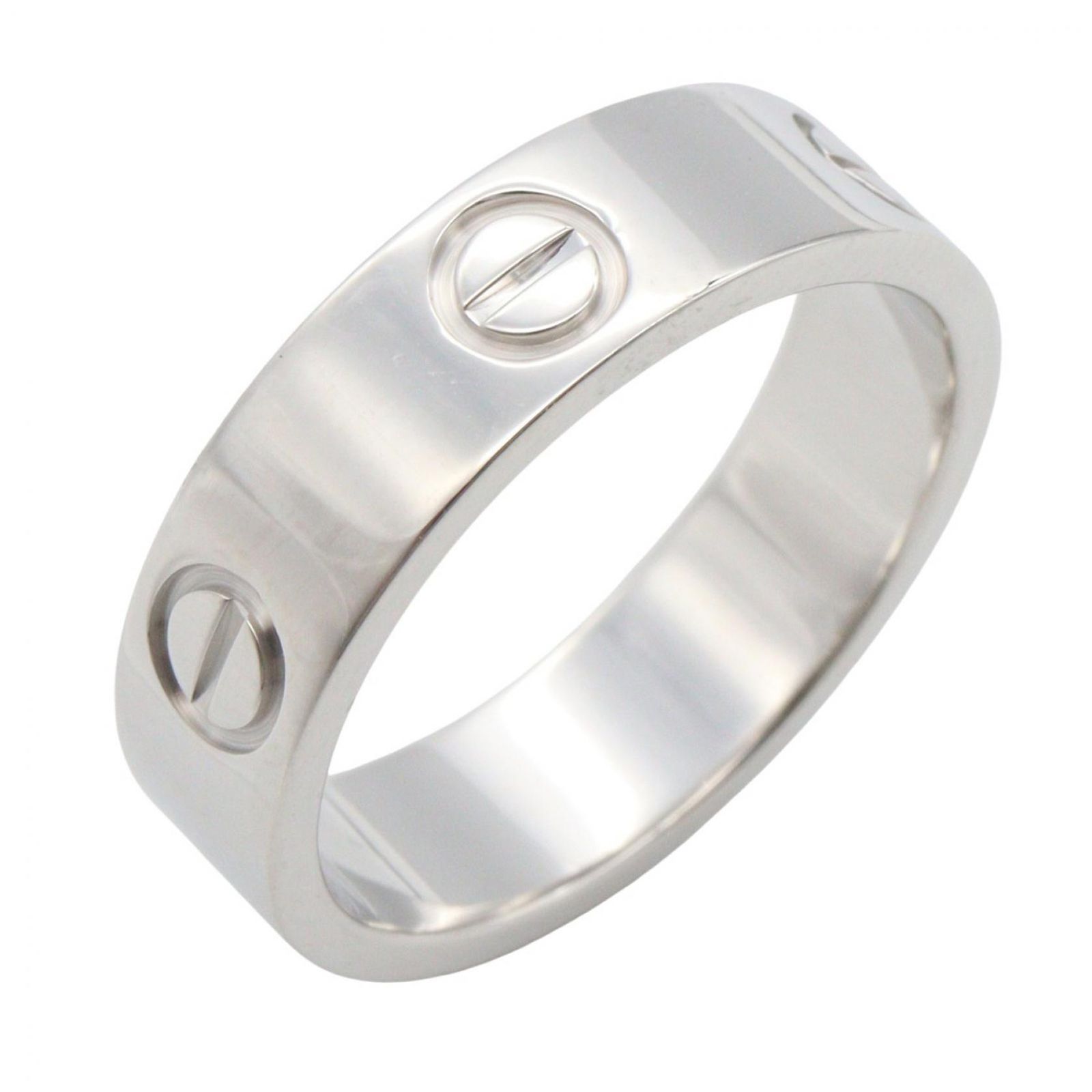 カルティエ CARTIER リング・指輪 ラブリング K18WG（ホワイトゴールド） ラブリング ユニセックス Used A