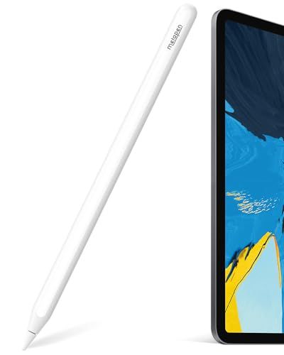 Metapen A14 iPad ペンシル マグネット式ワイヤレス充電 iPad Pro 11インチ（第1/2/3/4世代）&12.9インチ（第3/4/5/6世代） iPad Air（第4世代）iPad mini 6のみに対応 ショートカット機能 パームリｍａ