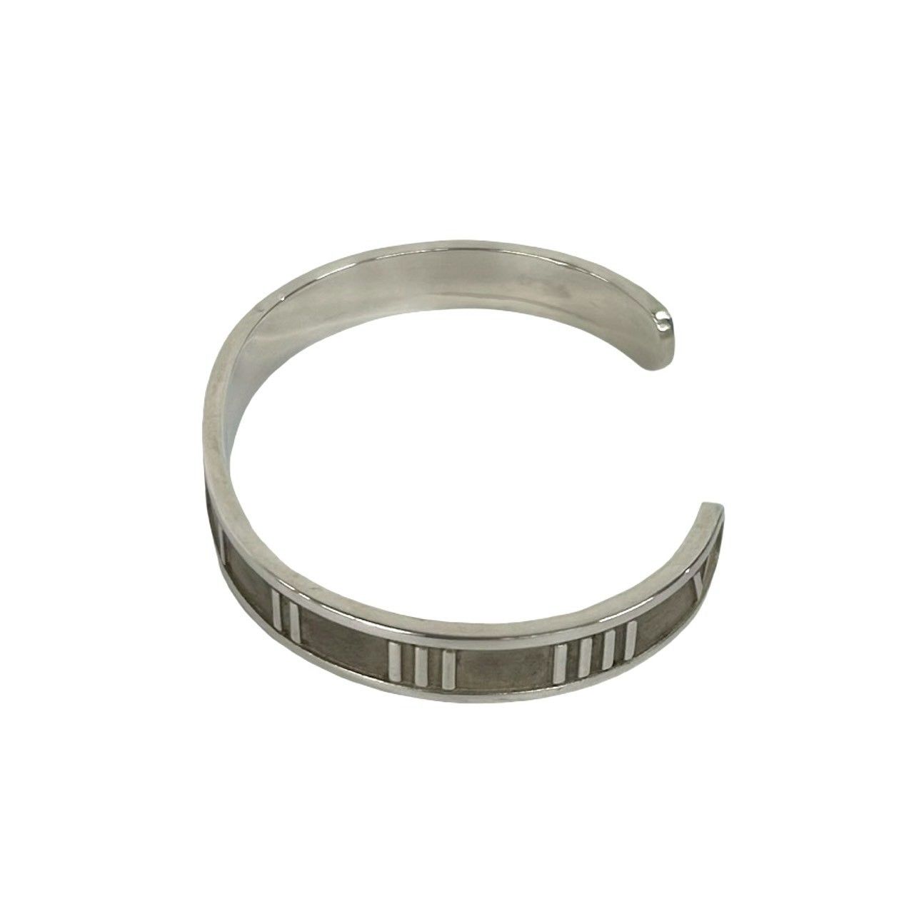 極 美品 TIFFANY&Co. ティファニー ヴィンテージ アトラス バングル