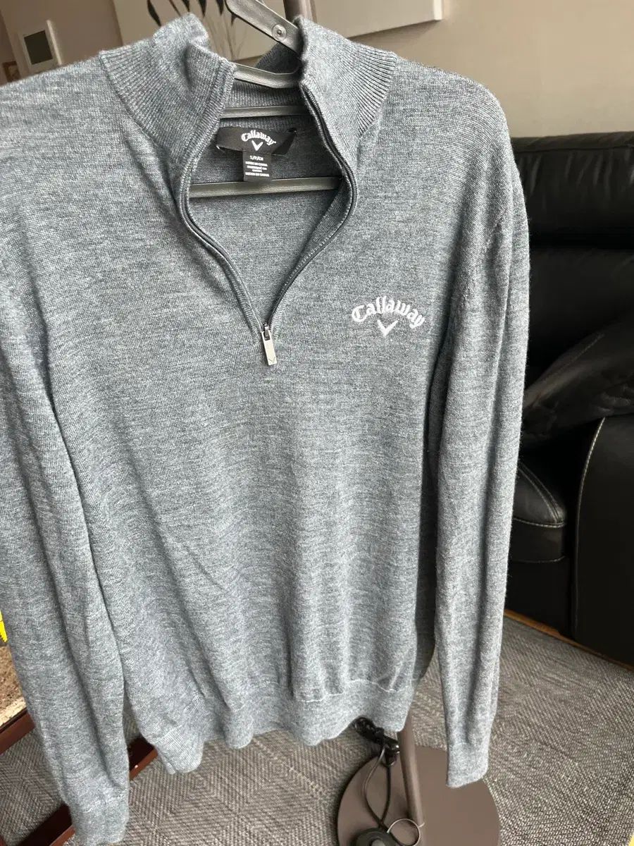 Callaway キャロウェイ プルオーバー フール ニット グレー