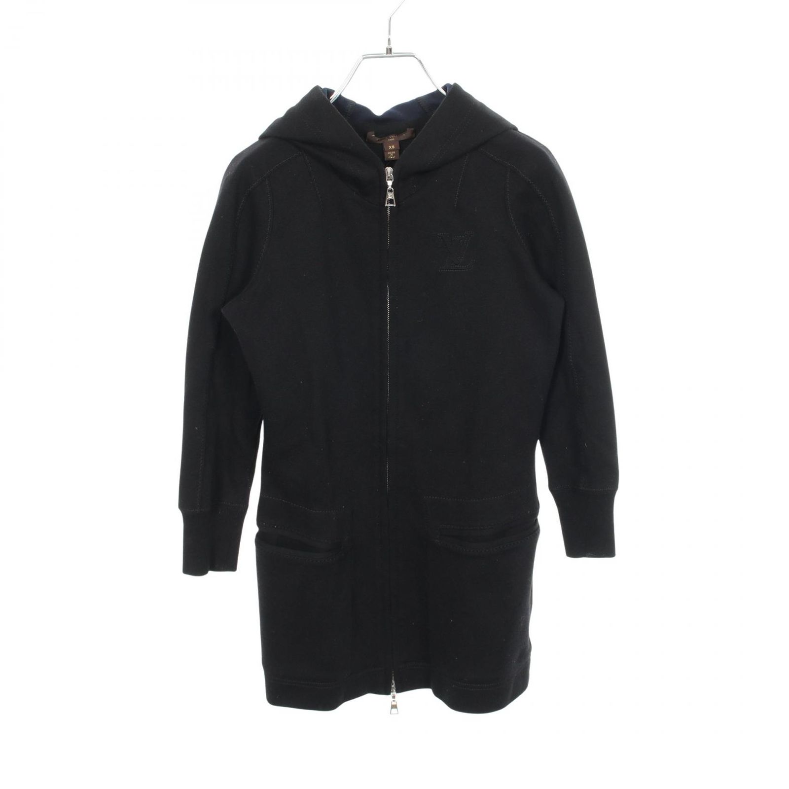 ルイ・ヴィトン LOUIS VUITTON パーカー LVロゴ カシミヤ コットン パーカー レディース Used B