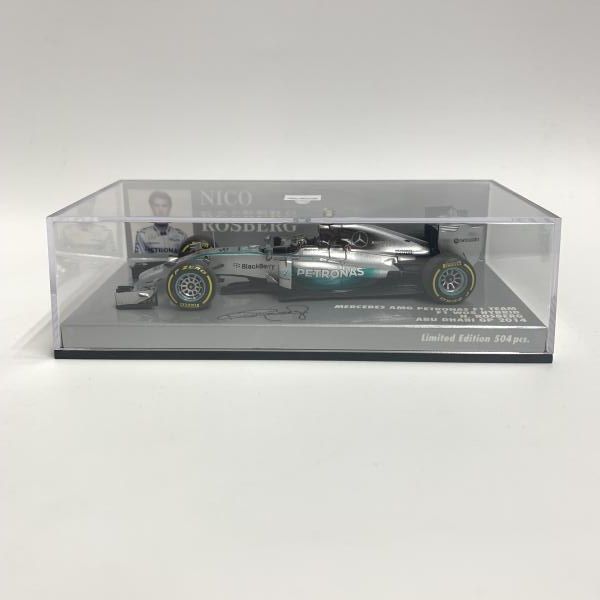 【中古】1/43 ﾎﾟｰﾙｽﾞ･ﾓﾃﾞﾙｱｰﾄ ﾒﾙｾﾃﾞｽ AMG ﾍﾟﾄﾛﾅｽ F1ﾁｰﾑ W05 N.ﾛｽﾞﾍﾞﾙｸﾞ ｱﾌﾞﾀﾞﾋﾞGP 2014[18]