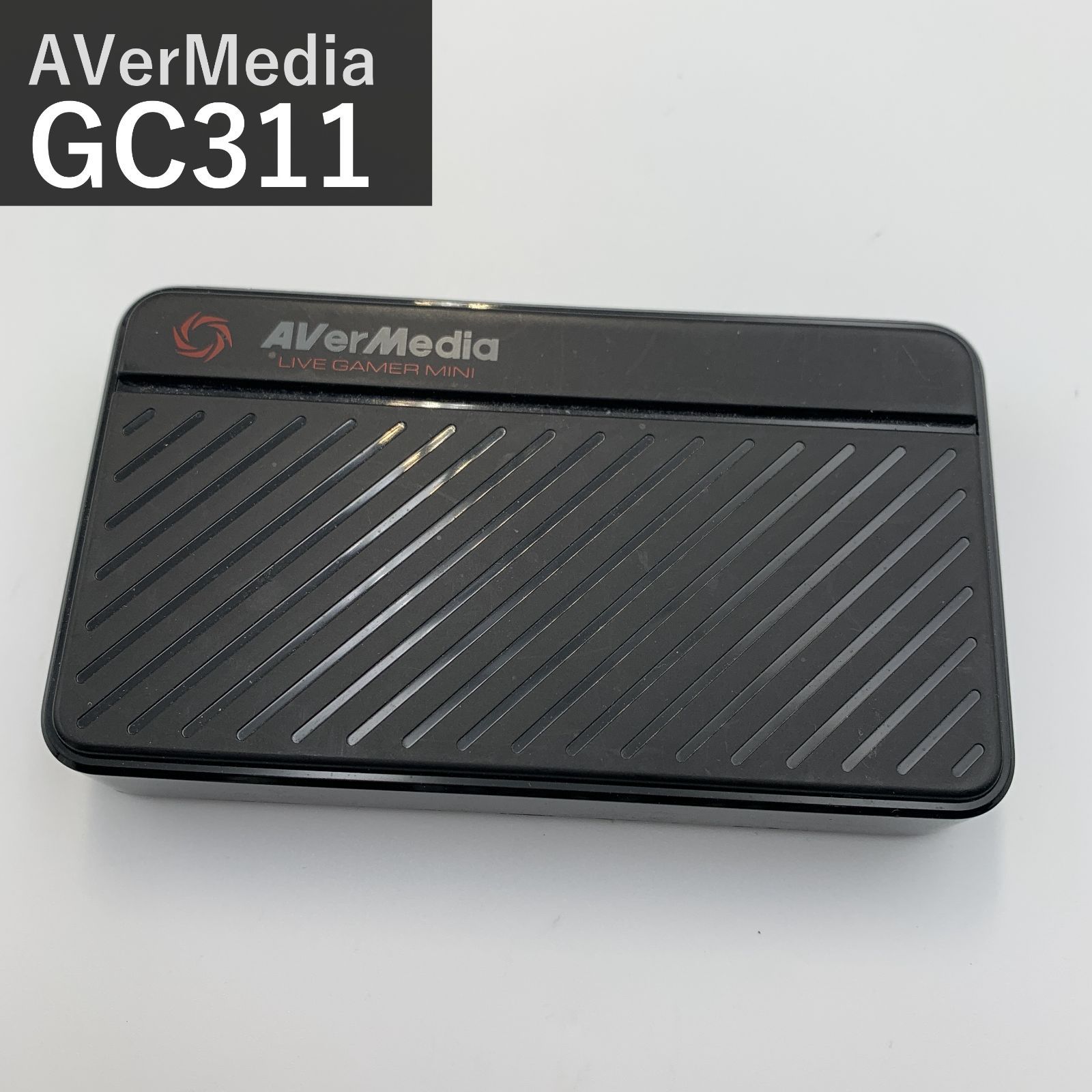AVerMedia アバーメディア Live Gamer MINI ライブゲーマーミニ GC311 ゲームキャプチャーボックス HDMIパススルー 1080p 60fps USB2.0 ゲーム配信 録画 ストリーミング YouTube 黒