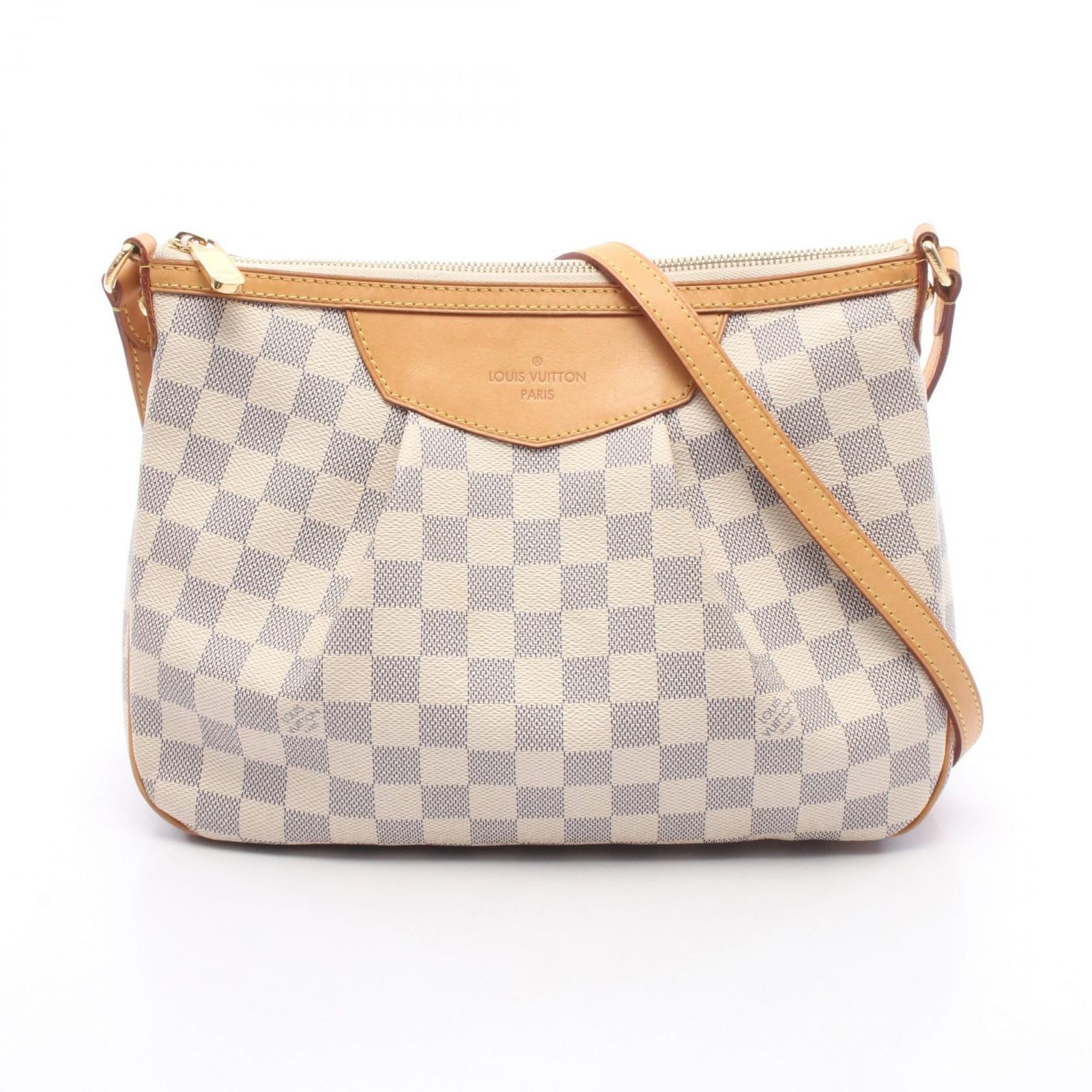 ルイ・ヴィトン LOUIS VUITTON ショルダーバッグ シラクーサPM N41113 PVCコーティングキャンバス レザー シラクーサPM レディース Used A