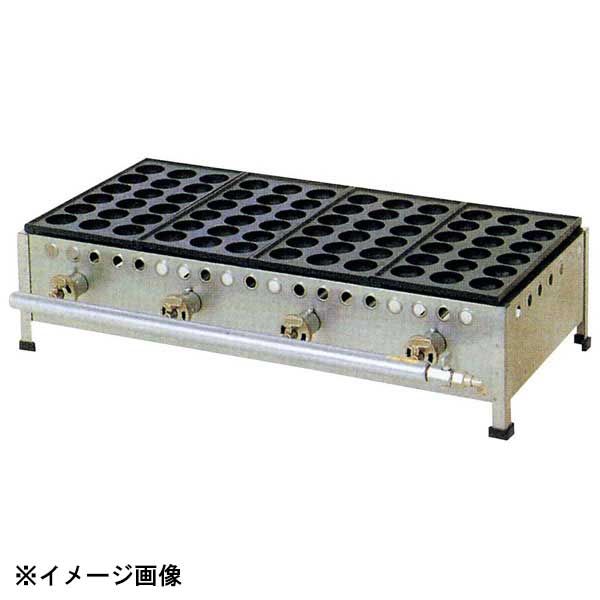 【新品】IT ジャンボ たこ焼器 18穴 184SH 4連式 LPガス