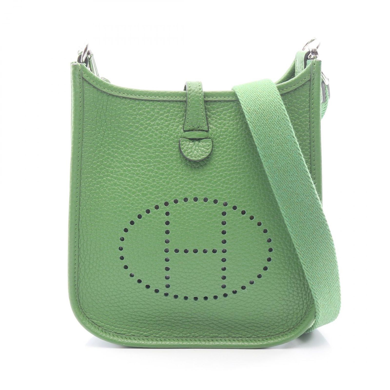 エルメス HERMES ショルダーバッグ エヴリンTPM アマゾン ヴェールユッカ ヴェールユッカ その他 エヴリンアマゾンTPM ヴェールユッカ レディース Used A