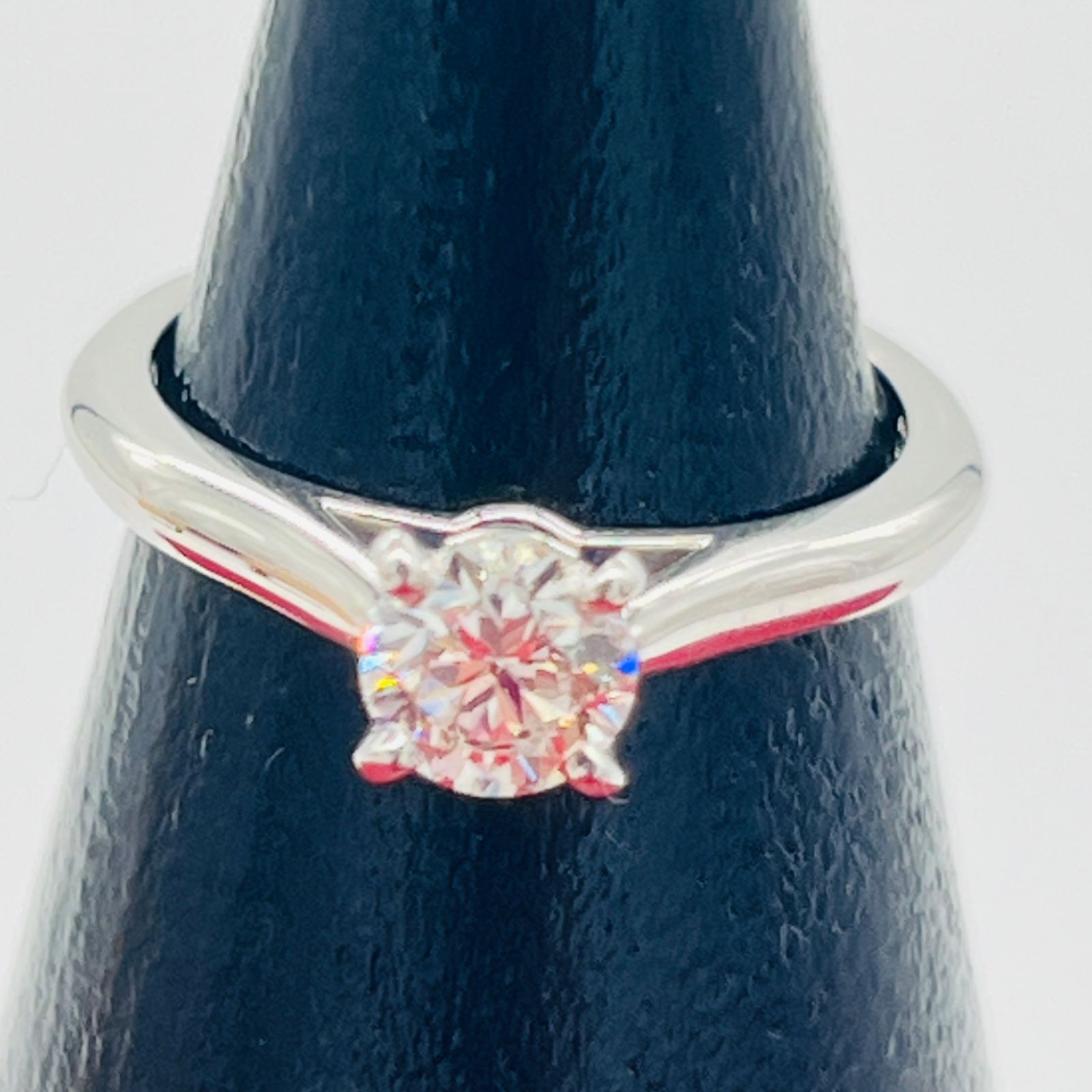 カルティエ ソリテール1895 ダイヤリング Pt950 0.52ct シルバー 