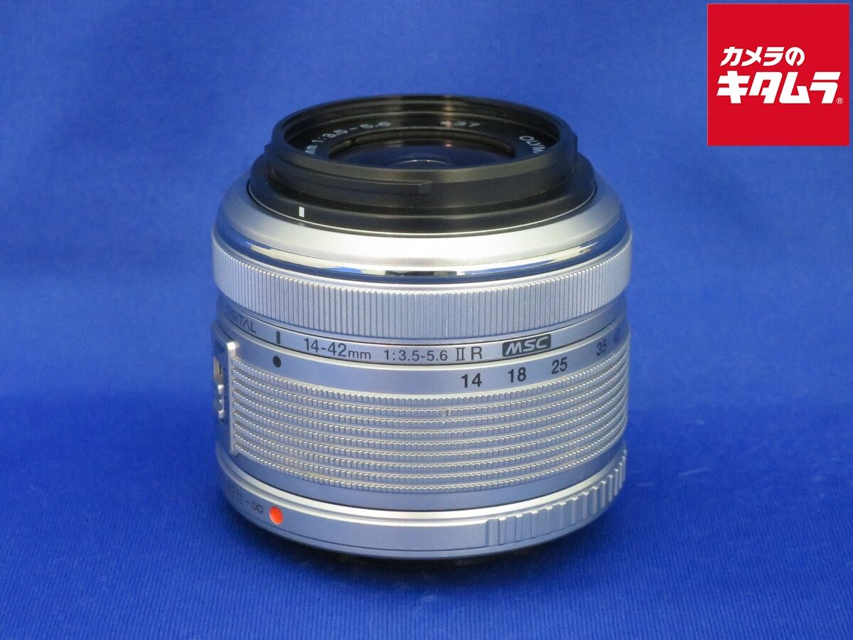 【中古】 【難あり品】 オリンパス M.ZUIKO DIGITAL 14-42mm F3.5-5.6 II R シルバー