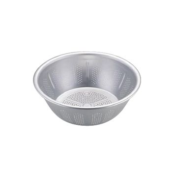 【新品】水切ザル アルマイト 45cm