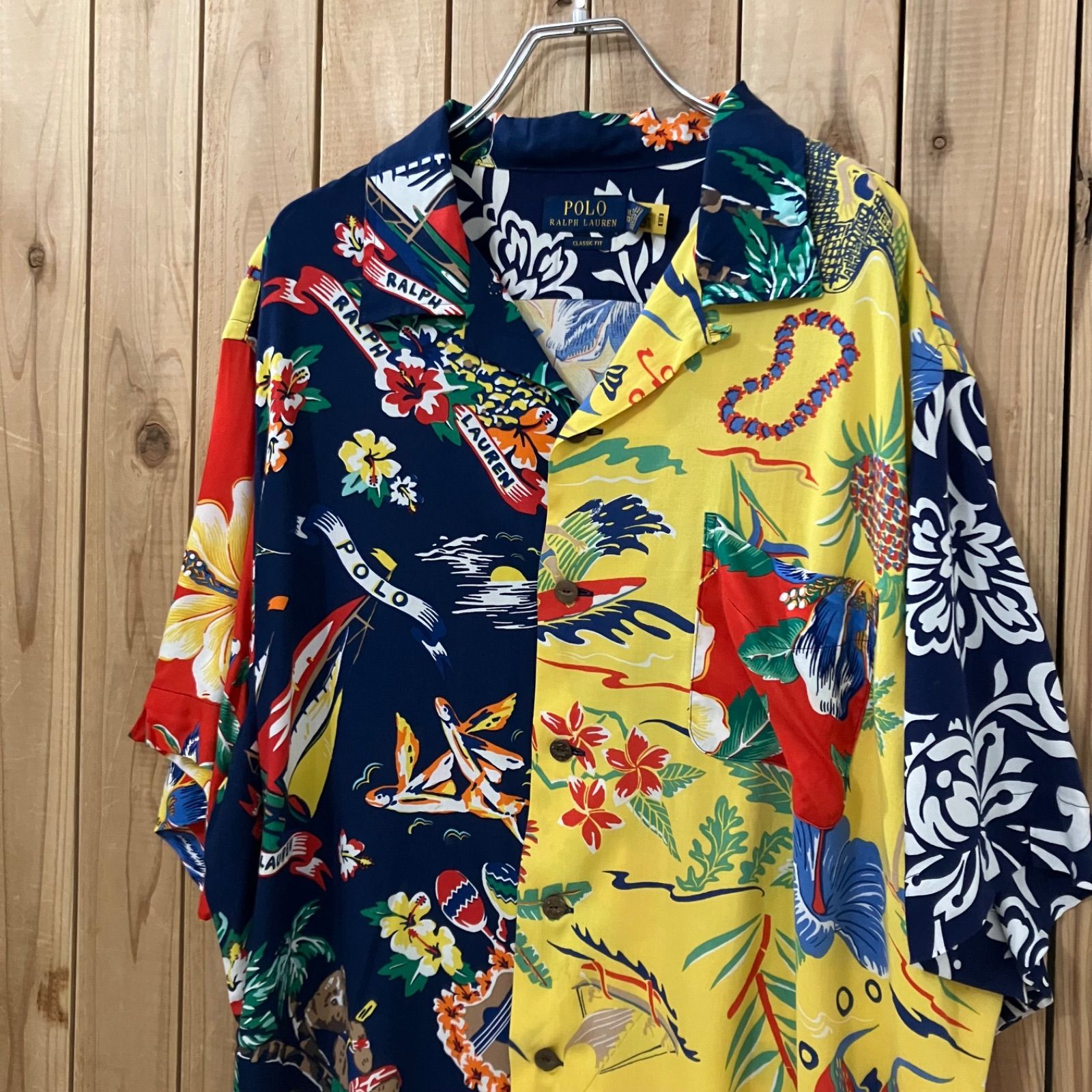 POLO Ralph Lauren / ラルフローレン マルチパターン アロハシャツ