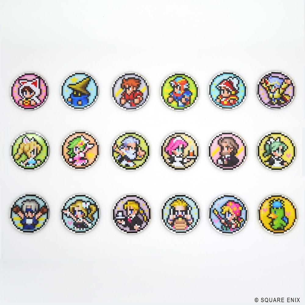 『ファイナルファンタジー ピクセルリマスター』アイコンアクリルシールコレクション【BOX】