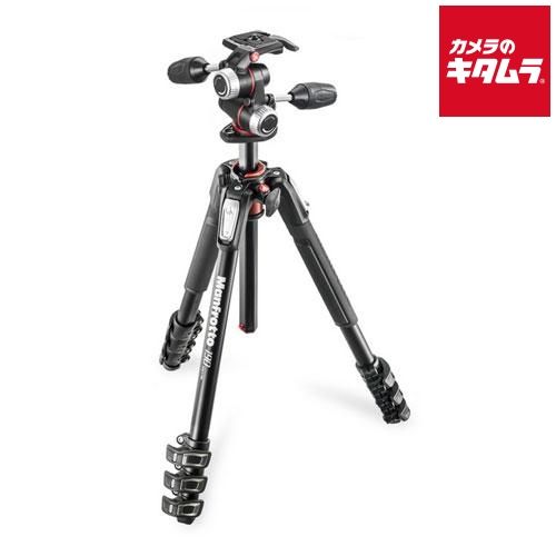 【新品】マンフロット MK190XPRO4-3W 190プロアルミニウム三脚 4段＋RC2付3ウェイ雲台キット 《納期約３週間》