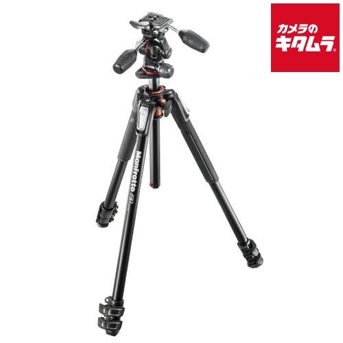 【新品】マンフロット MK190XPRO3-3W 190プロアルミニウム三脚 3段+RC2付3ウェイ雲台キット 《納期約3週間》